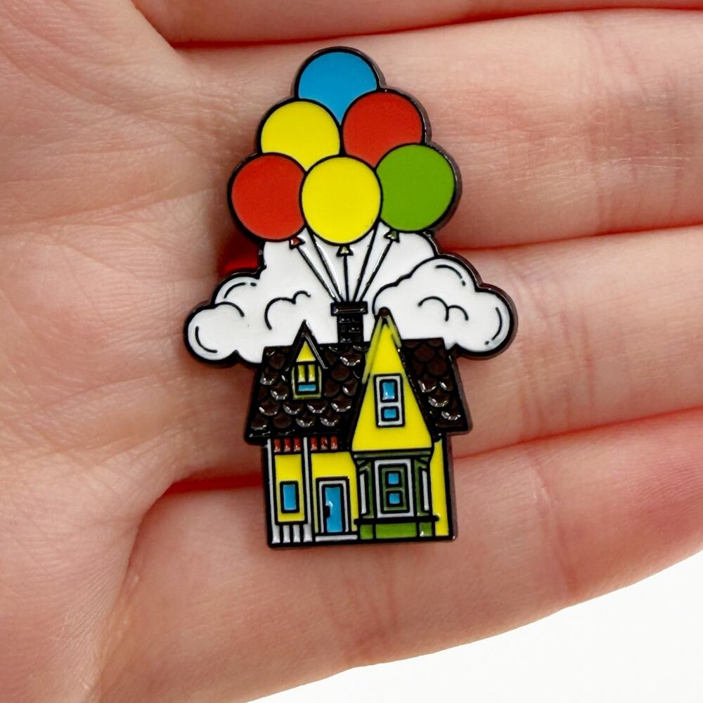UP Inspired Enamel Pin - Up Carl & Ellie Balloon House Fantasy Pin